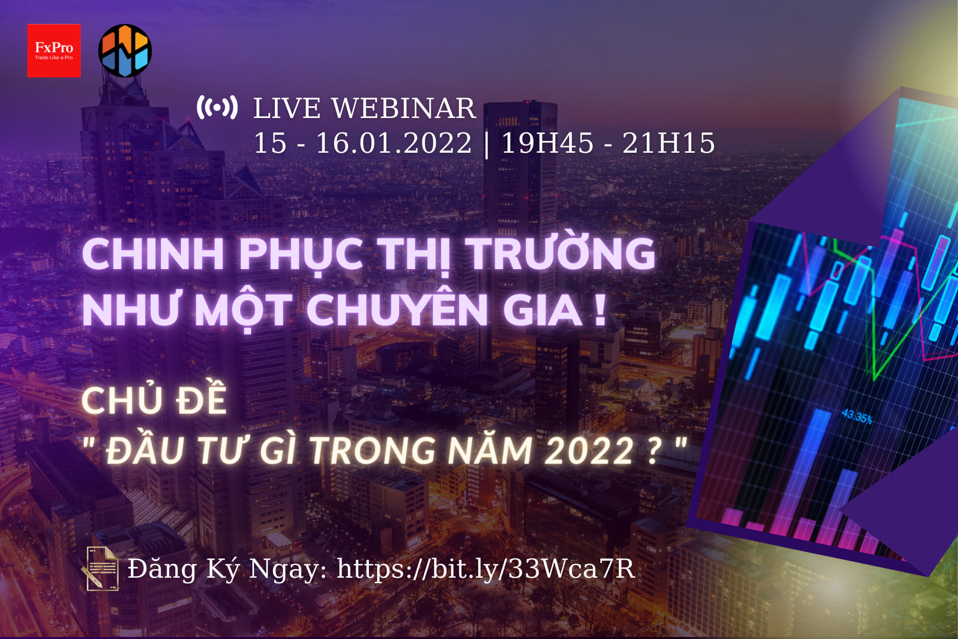 Webinar "Chinh phục thị trường như một chuyên gia"