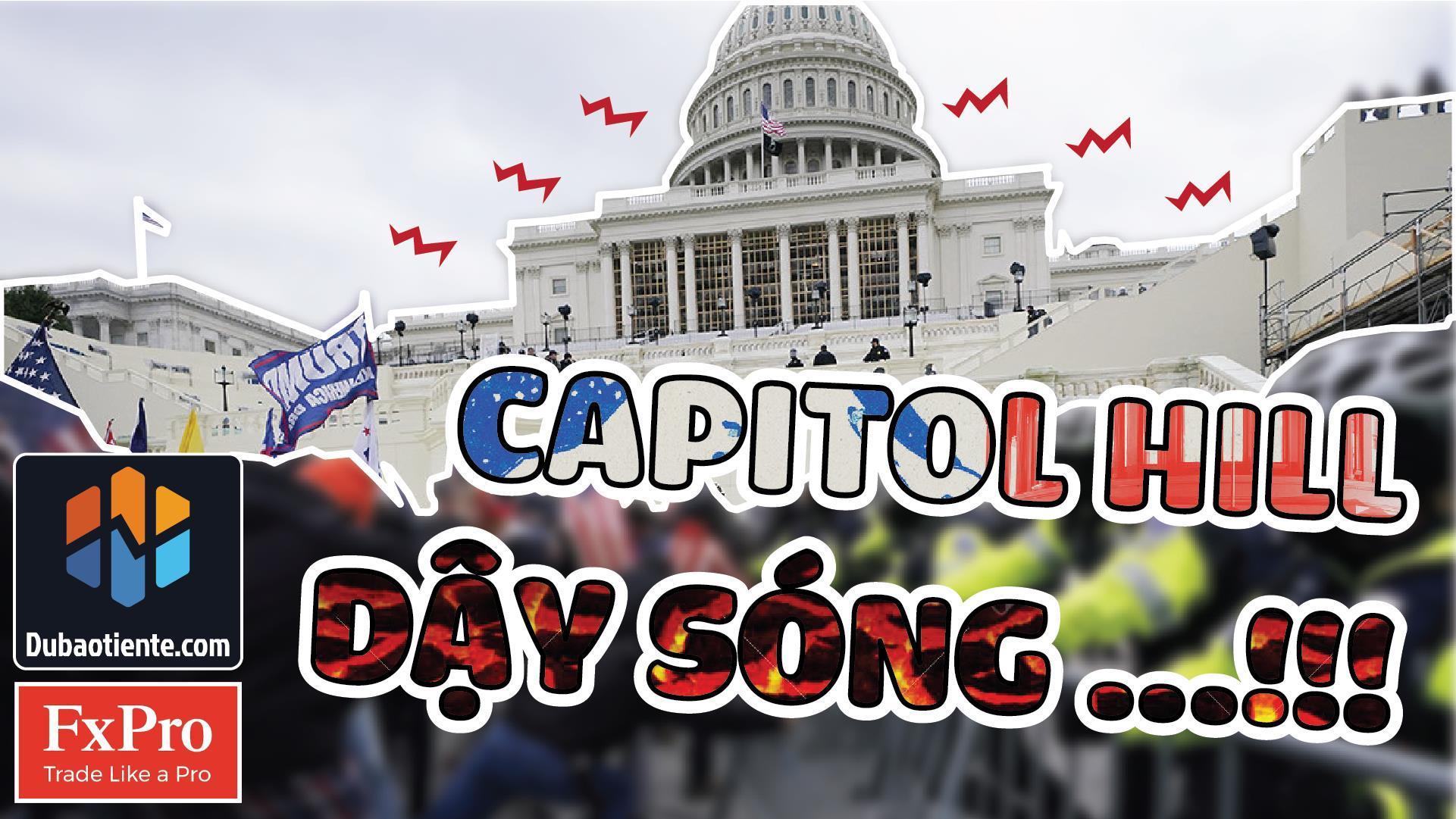 [BẢN TIN DỰ BÁO TIỀN TỆ ] Capitol Hill Dậy Sóng, Giá Vàng Khiến Nhà Đầu Tư Quay Cuồng