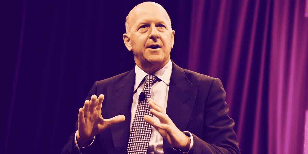 Goldman Sachs CEO: 'Big Evolution' Is Coming to Bitcoin Regulation - Decrypt