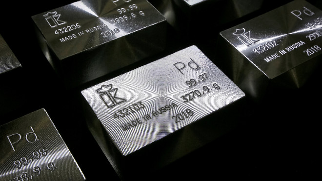 Palladium prices top $1,600 to tally highest settlement ever - MarketWatch