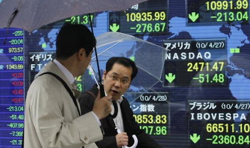 ASIA Asian stock markets down after concerns over Greece and Wall Street