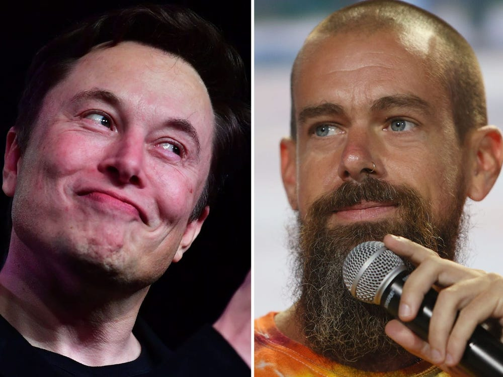 Tình bạn của Elon Musk và Jack Dorsey - VnExpress Số hóa