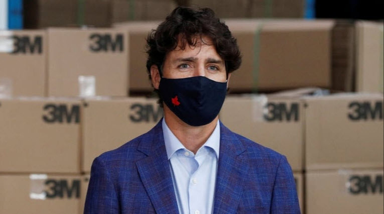 trudeau mask