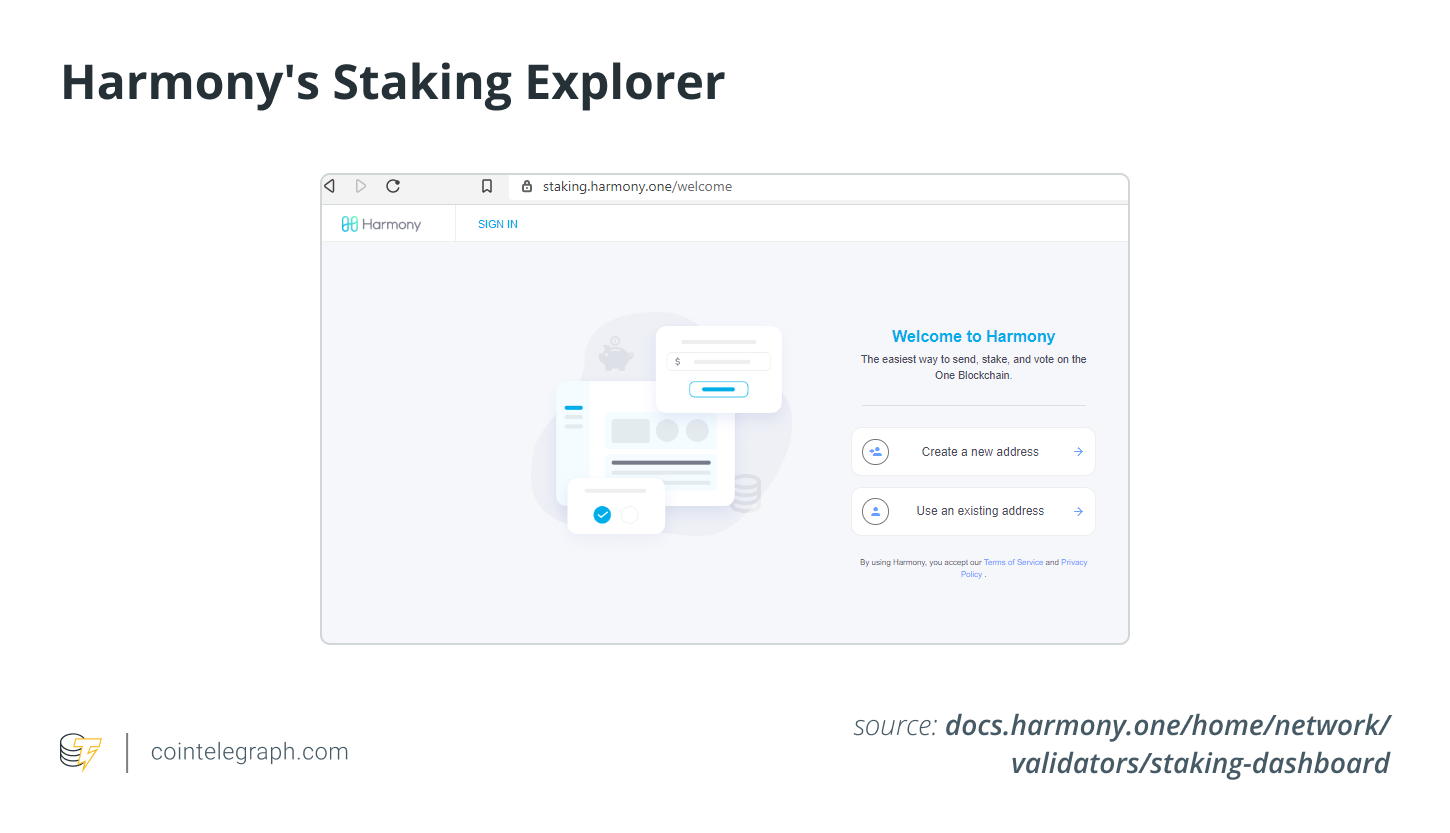 Harmony's Staking Explorer