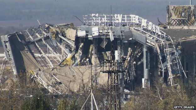 Donetsk airport: Ukraine&#39;s coveted prize - BBC News