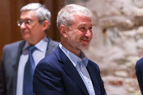 Roman Abramovich attends the peace talks between delegations from Russia and Ukraine in Istanbul, Turkey,&nbsp;on March 29.