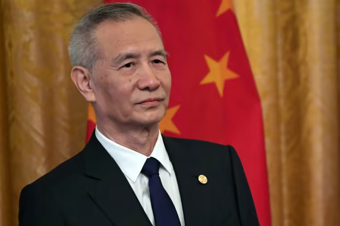 Chinese vice premier Liu He in 2020