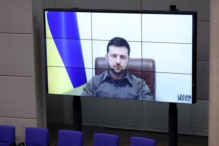 Ukraine Latest: Zelenskiy Decries 'Brutal' Donbas Bombardments