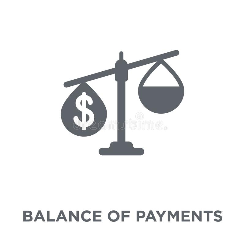 Balance of Payments Icon from Balance of Payments Collection. Stock Vector  - Illustration of isolated, deposit: 130326855