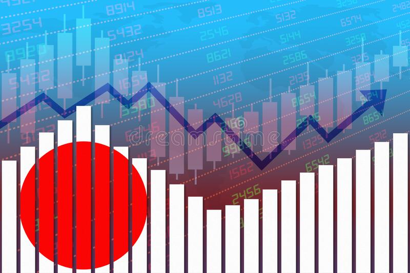 Japan Economy Improves and Returns To Normal after Crisis Stock Image -  Image of indicators, japanese: 187457693