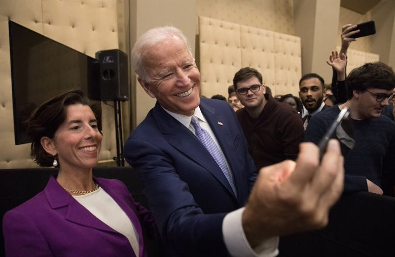 Biden and Raimondo