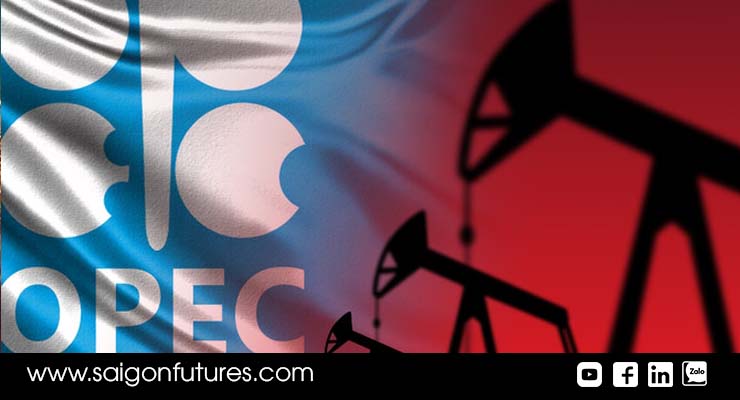 Dầu thô tăng nhẹ trước thềm cuộc họp chính sách hàng tháng của OPEC+