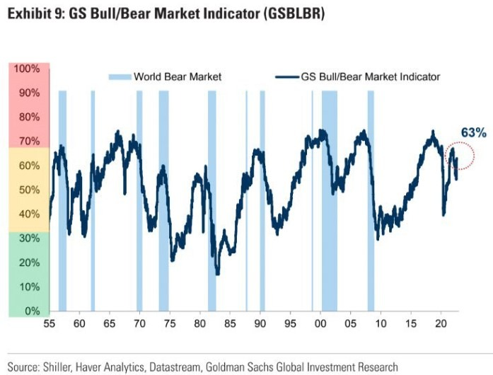 Goldman Sachs bull bear