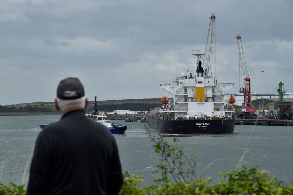 baUkrainian grain ship arrives in Ireland