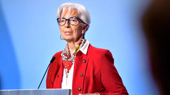 Christine Lagarde, President of the European Central Bank (ECB), announced a new rate decision Thursday following new inflation data.