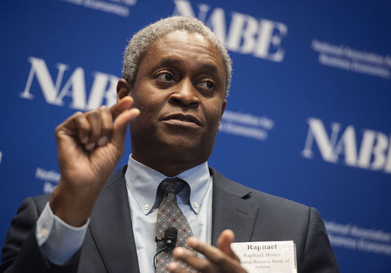 Fed's Bostic says he didn't support last month's interest-rate cut -  MarketWatch