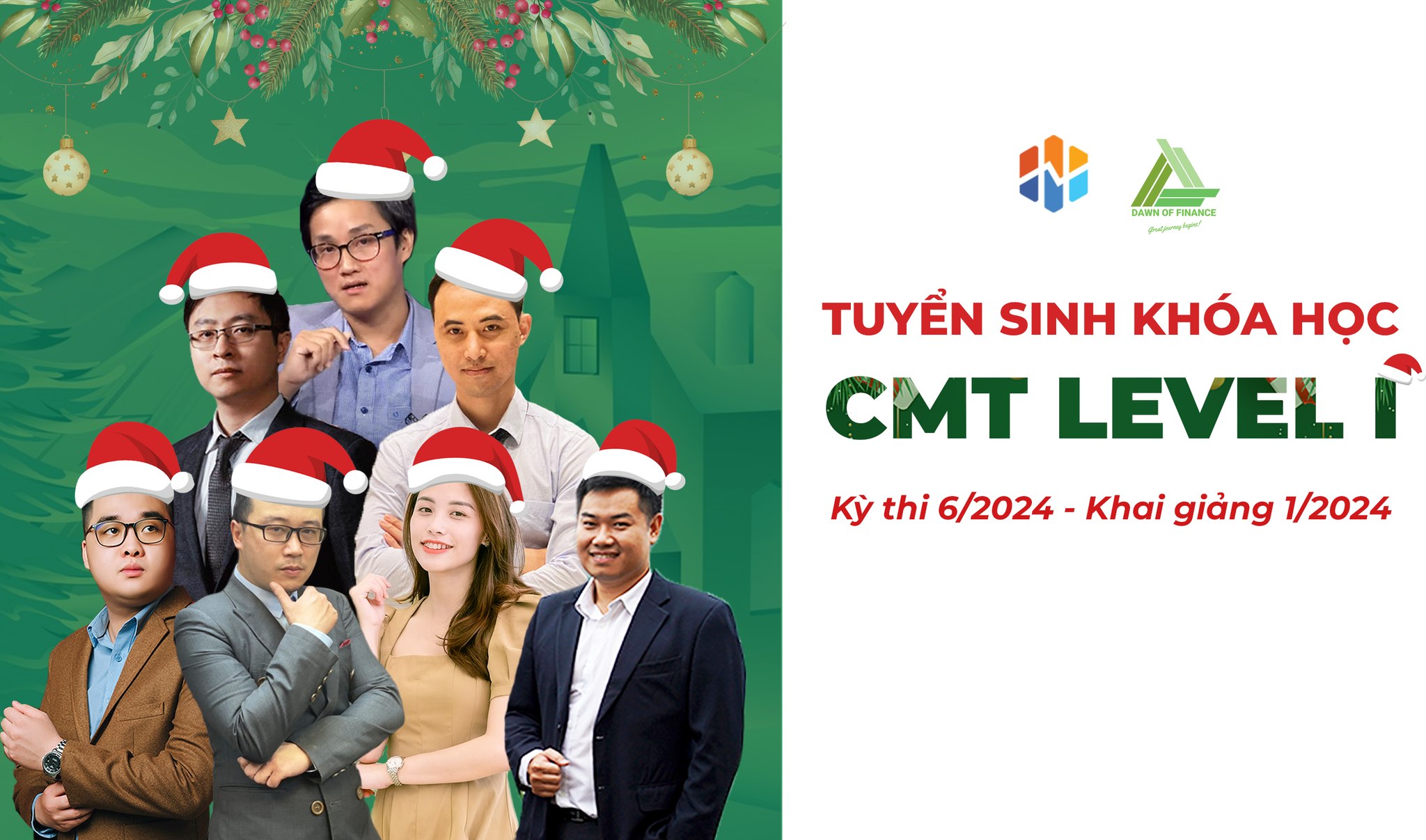 CHÍNH THỨC TUYỂN SINH KHÓA HỌC CMT LEVEL 1 KỲ THI THÁNG 6/2024