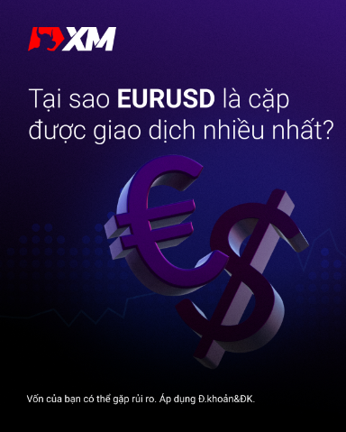 Vì sao các trader lại ưa chuộng giao dịch cặp tiền EUR/USD?