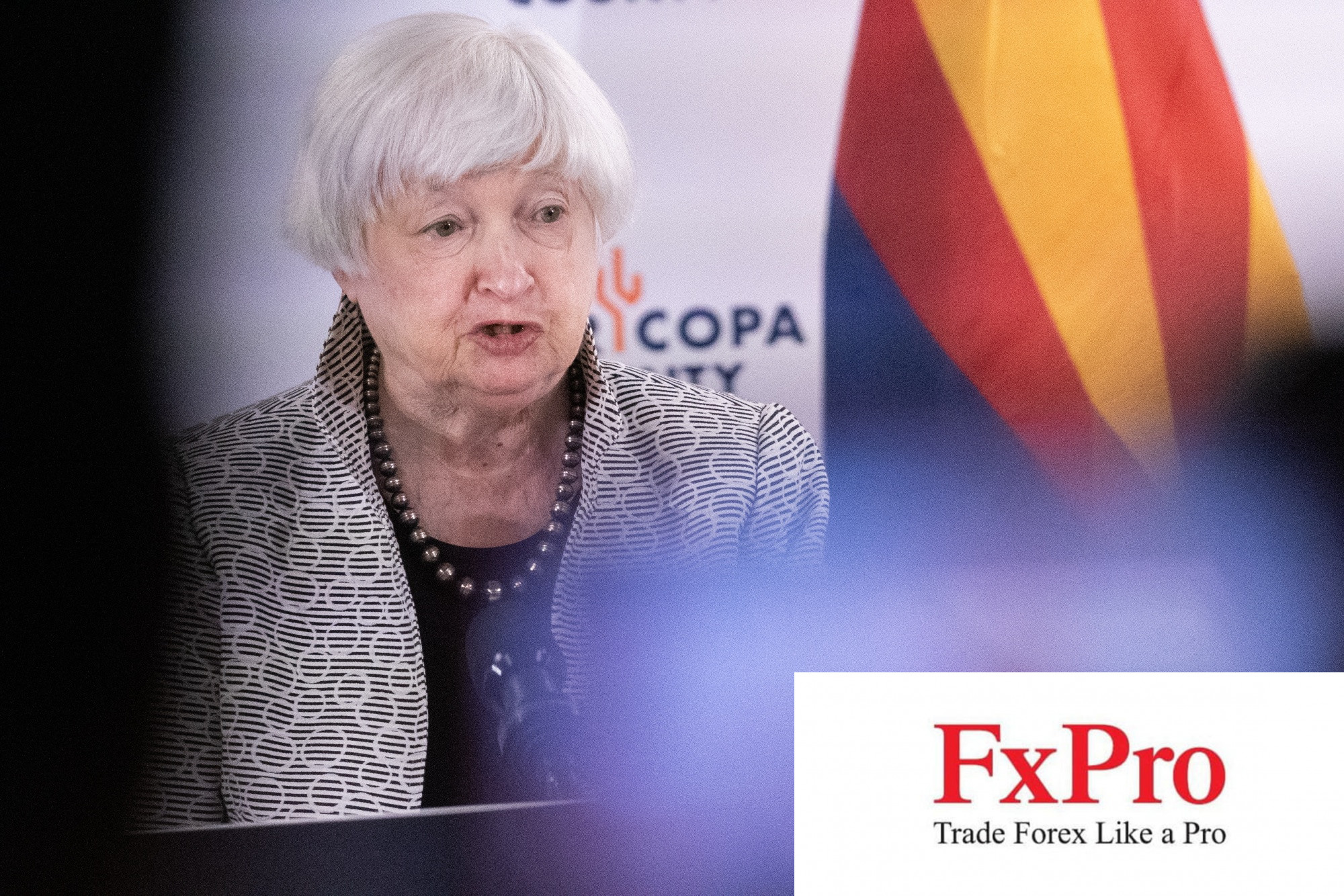 Bộ trưởng Tài chính Mỹ Janet Yellen: Cần thận trọng về việc can thiệp tiền tệ sau khi JPY tăng giá