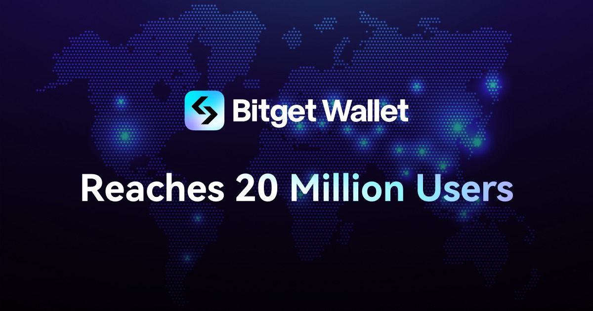 Bitget Wallet đạt 20 triệu người dùng, trở thành ví Web3 lớn thứ tư toàn cầu