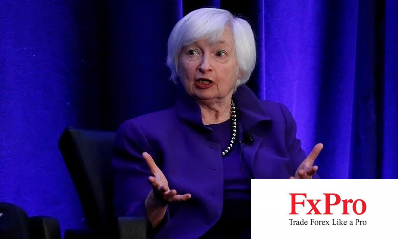 Bộ trưởng Tài chính Mỹ Yellen: Tăng trưởng kinh tế Mỹ cần vốn đầu tư từ cả khu vực công và tư nhân