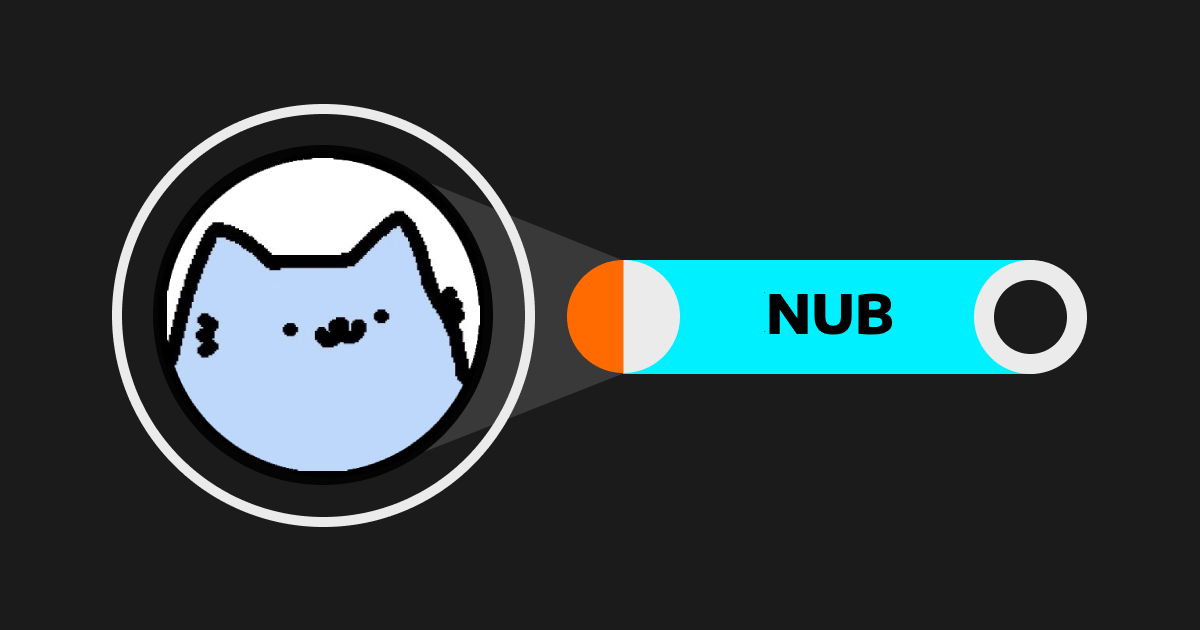 Nubcat (NUB): Nub (Người mới) không có gì đáng xấu hổ