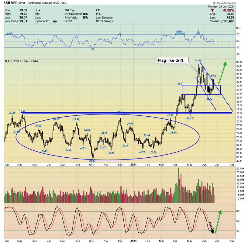 Silver Daily Chart