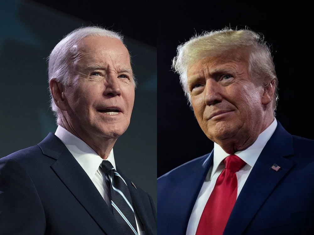 Ông Biden và ông Trump bước vào phiên tranh luận đầu tiên | Báo Pháp Luật  TP. Hồ Chí Minh