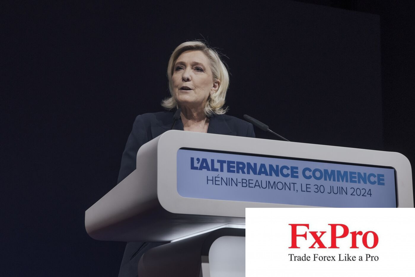 Le Pen gặp khó khi nỗ lực giành phần thắng trong cuộc bầu cử ở Pháp