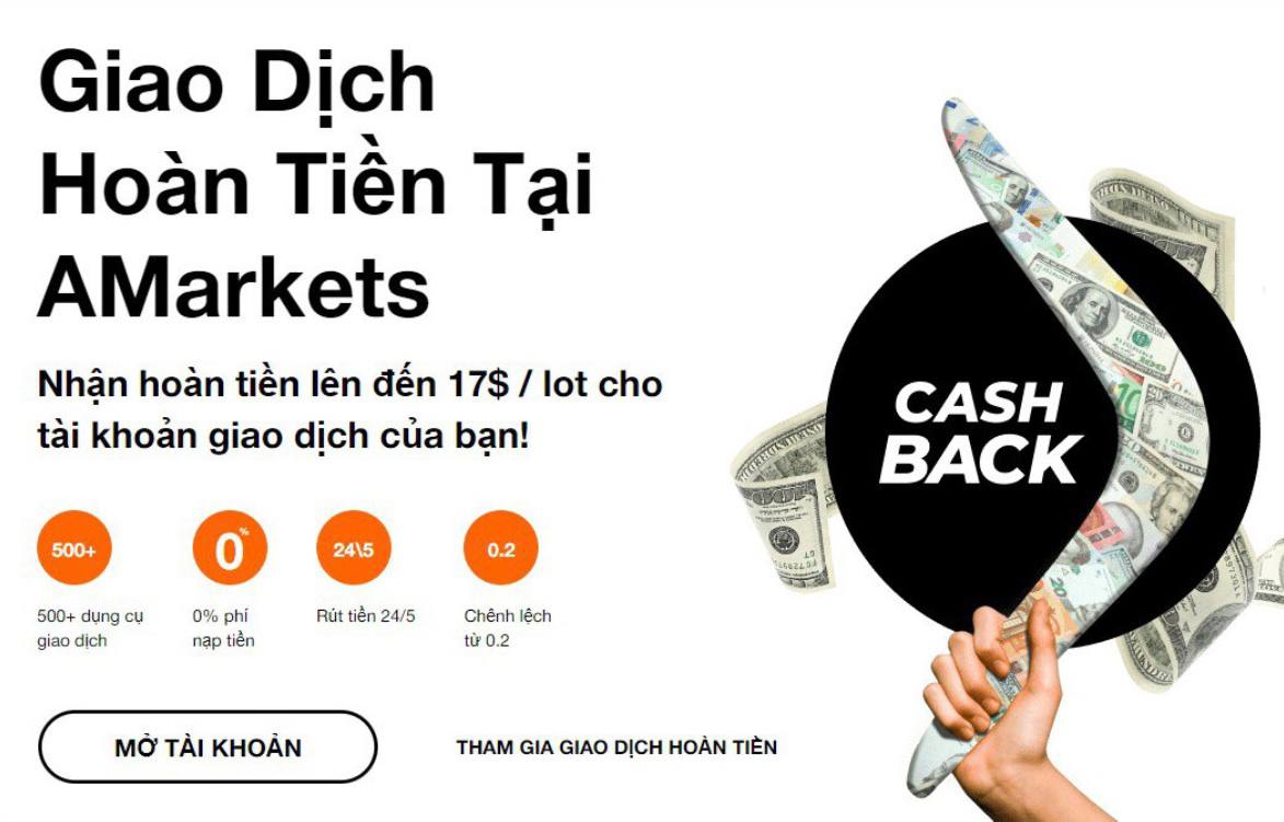 Sự kiện cực chất từ AMARKETS: Bonus 17% và Hoàn tiền $17/lot - Cơ hội không thể bỏ lỡ!