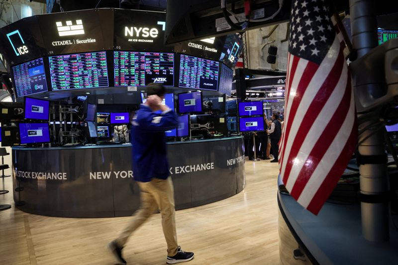 Wall Street falls as megacap tech, chip stocks lead sell-off By Reuters