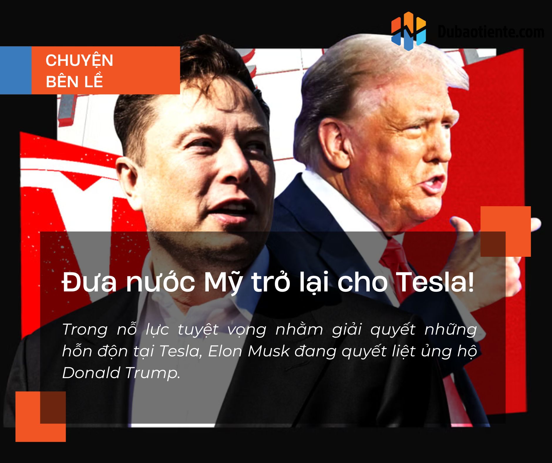 Đưa nước Mỹ trở lại cho Tesla!