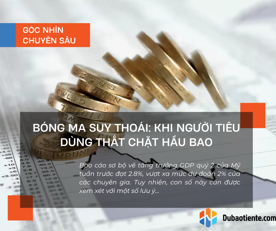 Bóng ma suy thoái: Khi người tiêu dùng Mỹ thắt chặt hầu bao