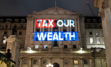 UK millionaires group projects 'tax our wealth' on to Treasury and Bank of  England | Autumn statement 2023 | The Guardian