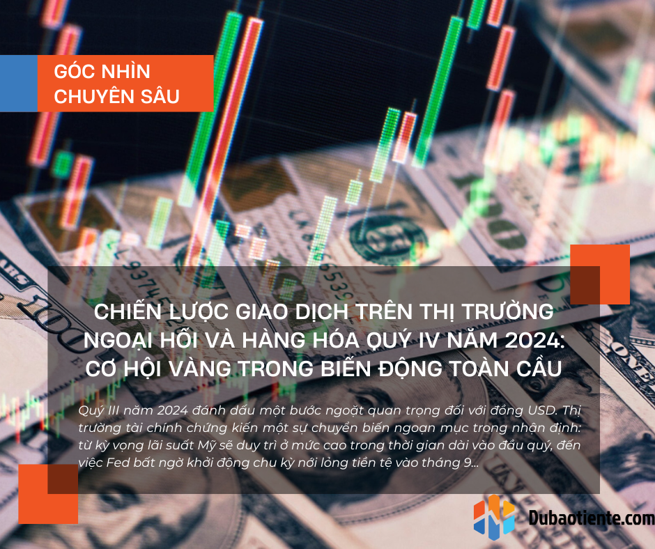 Chiến lược giao dịch trên thị trường ngoại hối và hàng hóa quý IV năm 2024: Cơ hội vàng trong biến động toàn cầu