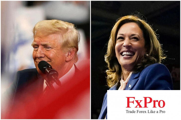 Bầu cử Tổng thống Mỹ: Trump hiện đang dẫn trước Harris