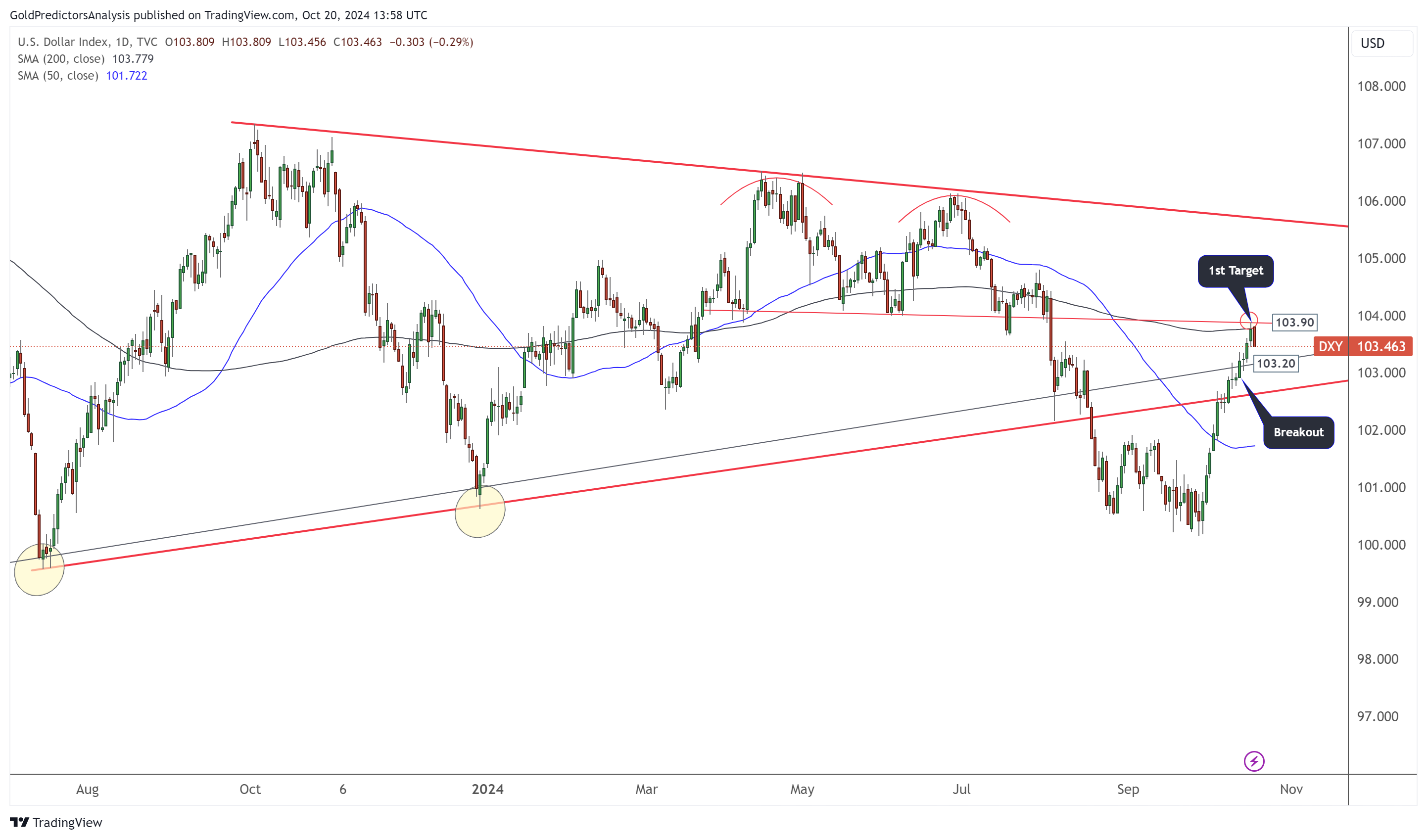 USD daily