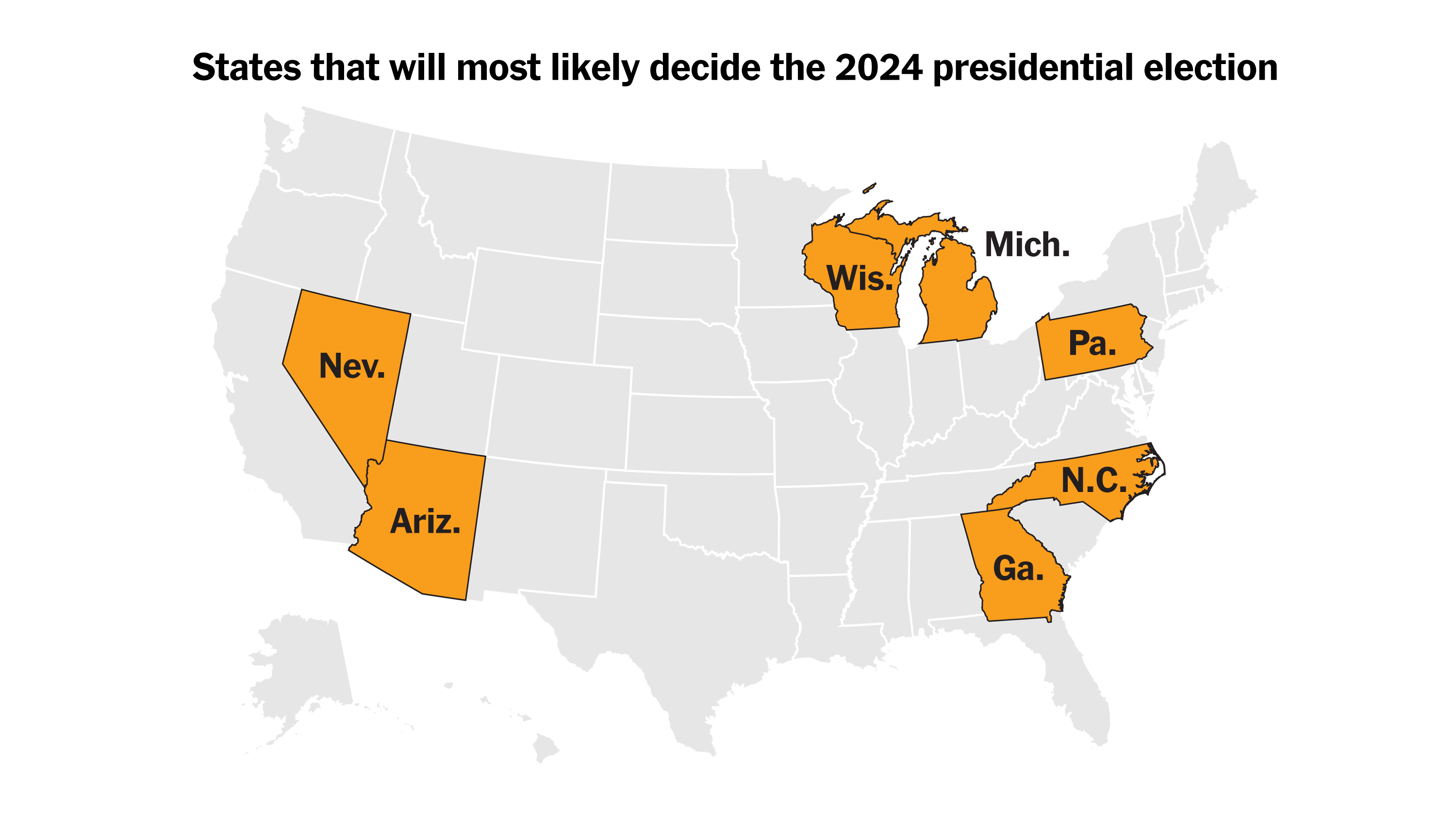 Opinion | Why Biden Has a Narrower Path to the Presidency Than Trump, in 11  Maps - The New York Times