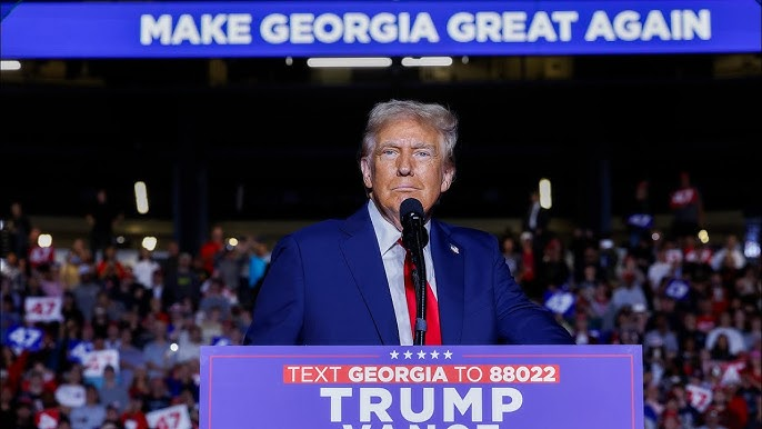 LIVE: Trump Delivers Remarks at a Rally in Macon, Georgia