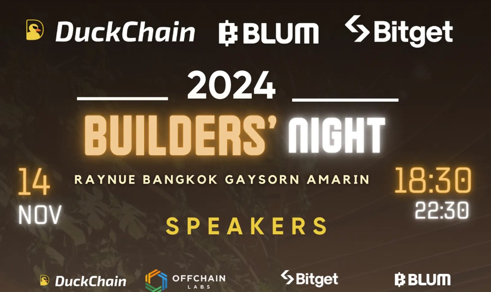 Bangkok Builders' Night @DevCon – Cơ Hội Vàng Cho Các Nhà Phát Triển Blockchain