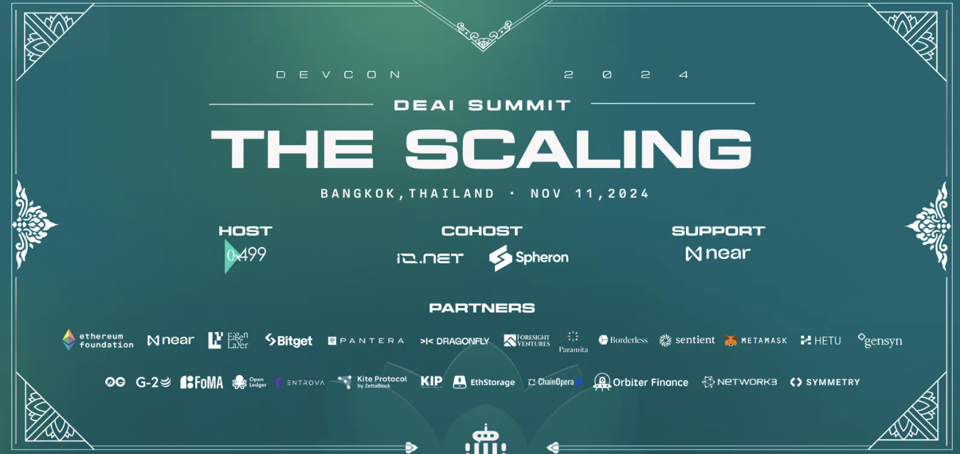 Khám Phá Các Sự Kiện Đặc Sắc Sắp Diễn Ra của Bitget: The Scaling DeAI Summit