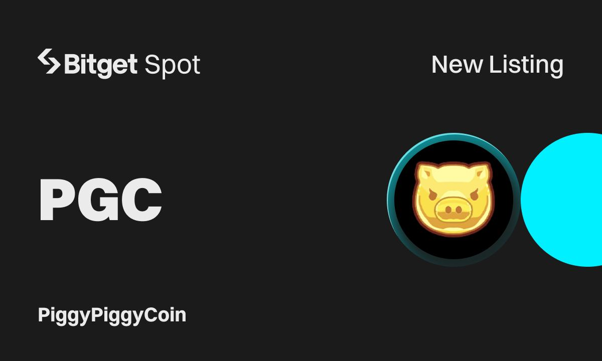 Bitget niêm yết PiggyPiggyCoin (PGC), tham gia và chia sẻ 34,666,000 PGC!