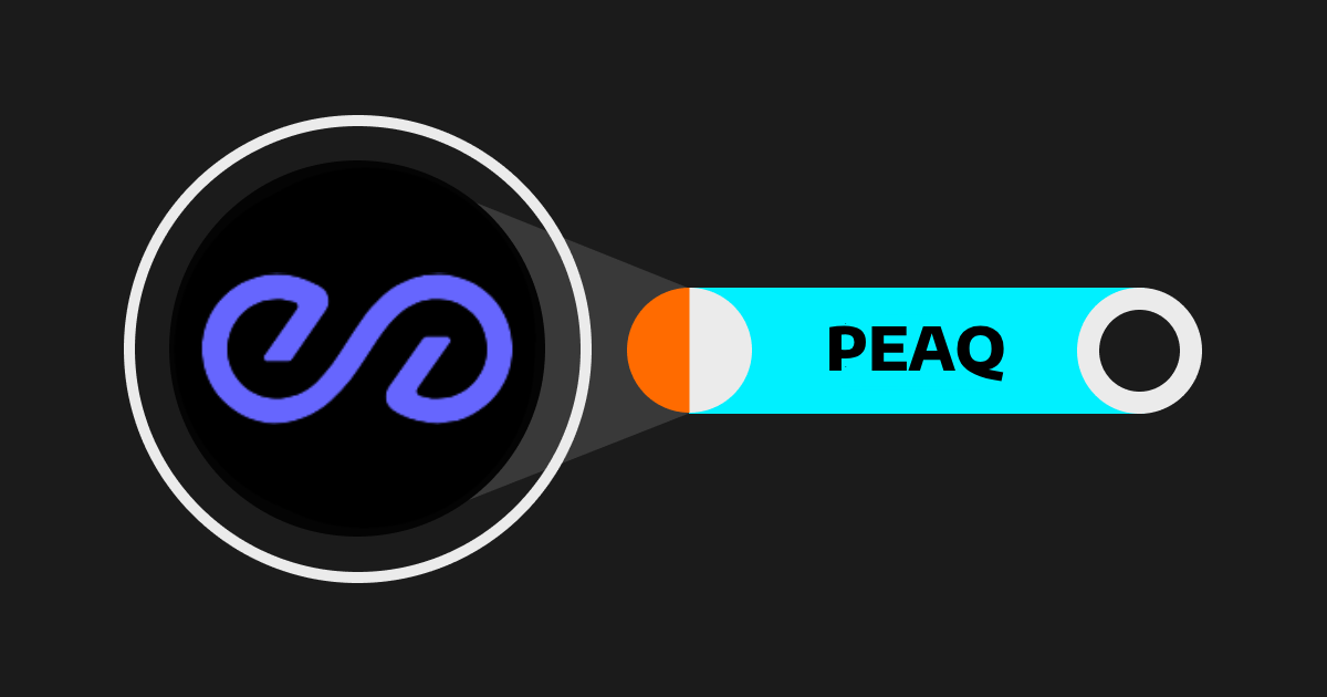 peaq (PEAQ): Định hình tương lai nền kinh tế máy móc và cơ hội đầu tư cùng Bitget