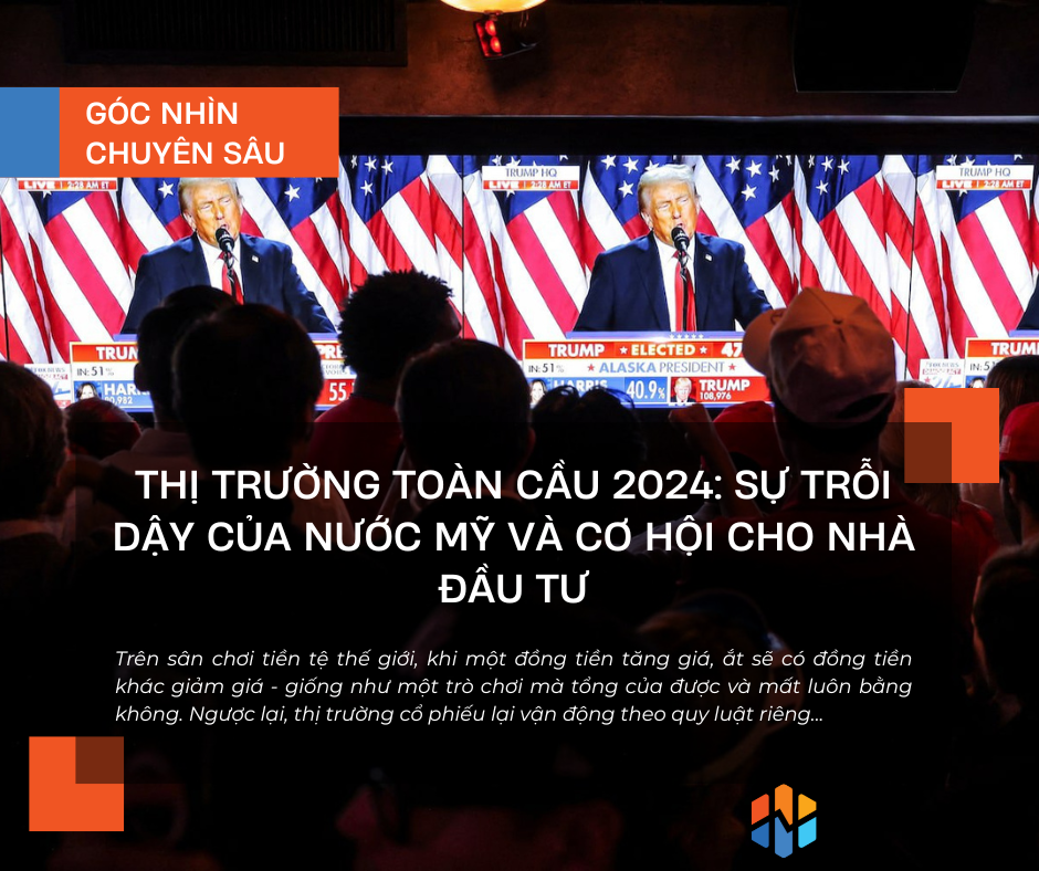 Thị trường toàn cầu 2024: Sự trỗi dậy của nước Mỹ và cơ hội cho nhà đầu tư