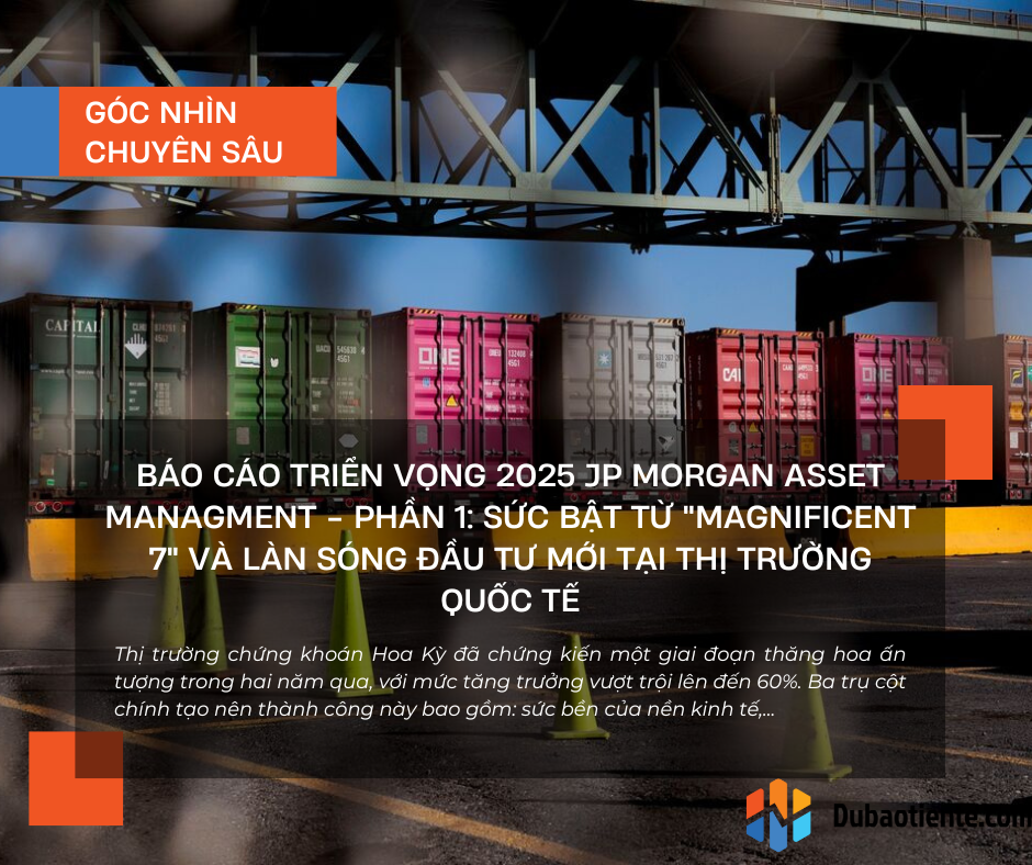 Báo cáo triển vọng 2025 JP Morgan Asset Managment - Phần 1: Sức bật từ "Magnificent 7" và làn sóng đầu tư mới tại thị trường quốc tế