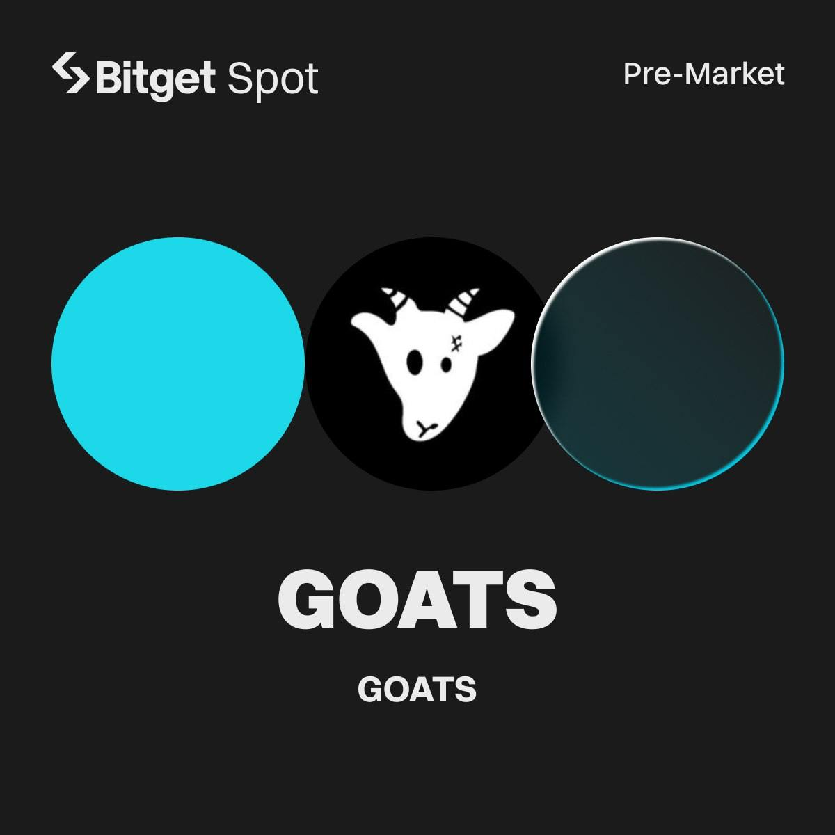 Giao dịch Thị trường sớm Bitget: GOATS (GOATS) sẽ sớm ra mắt