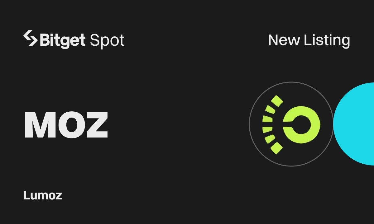 [Niêm yết đầu tiên] Bitget niêm yết Lumoz (MOZ), tham gia và chia sẻ 3,980,000 MOZ