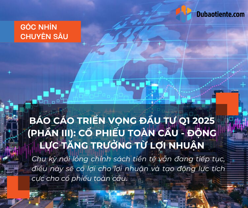 Báo cáo Triển vọng Đầu tư Q1 2025 (Phần III): Cổ phiếu toàn cầu - Động lực tăng trưởng từ lợi nhuận