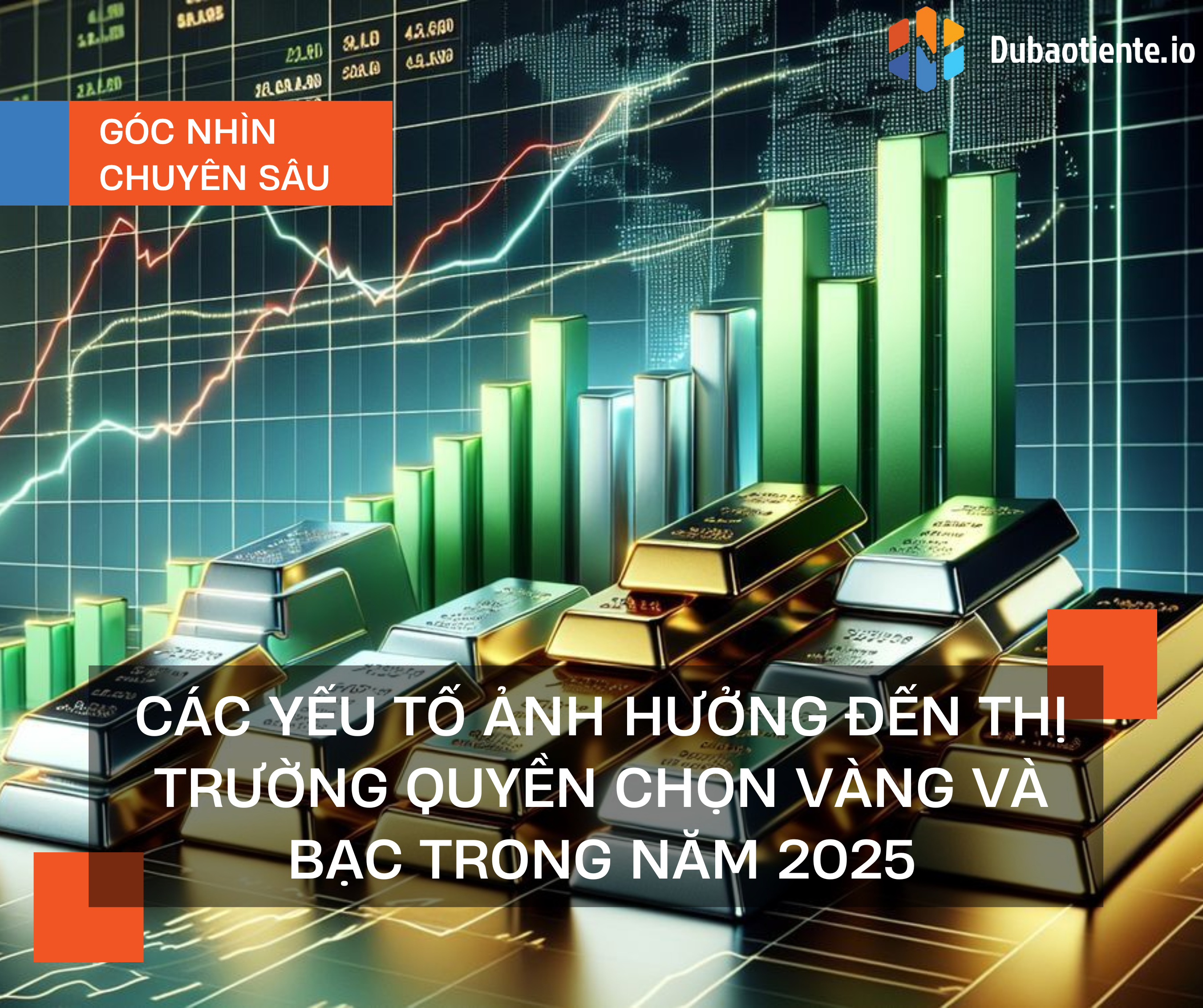 Các yếu tố ảnh hưởng đến thị trường quyền chọn vàng và bạc trong năm 2025