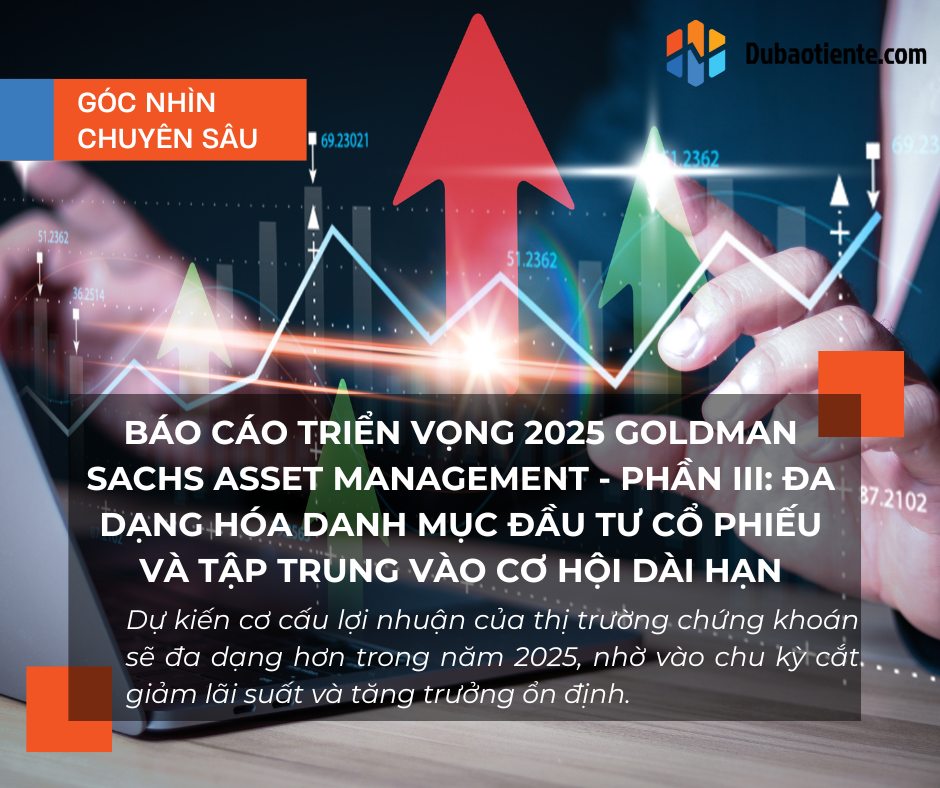 Báo cáo triển vọng 2025 Goldman Sachs Asset Management - Phần III: Đa dạng hóa danh mục đầu tư cổ phiếu và tập trung vào cơ hội dài hạn